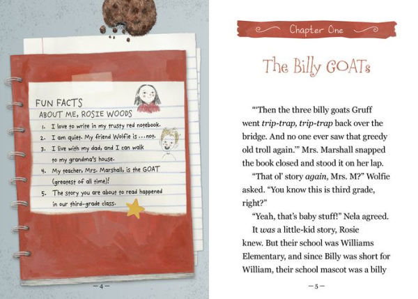 Rosie Woods in the Three Billy GOATs Graph