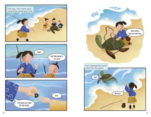 The Fisher Boy: A Japanese Graphic Folktale