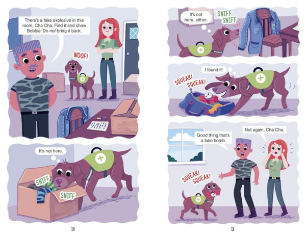 Cha Stays Calm: A Service Dog Graphic Novel