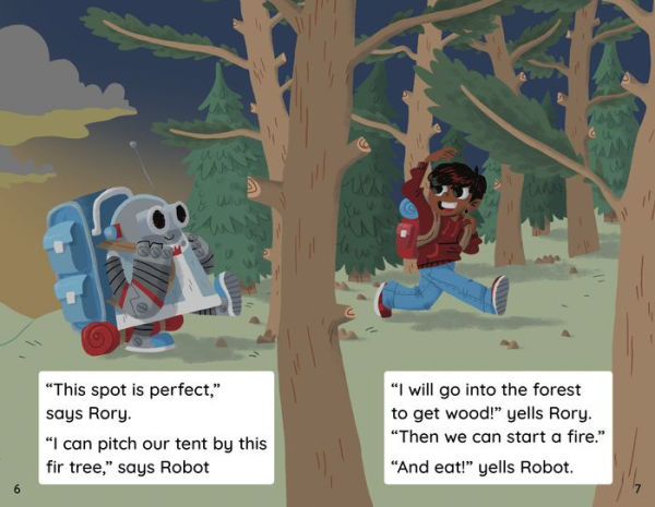 Rory and Robot Go Camping