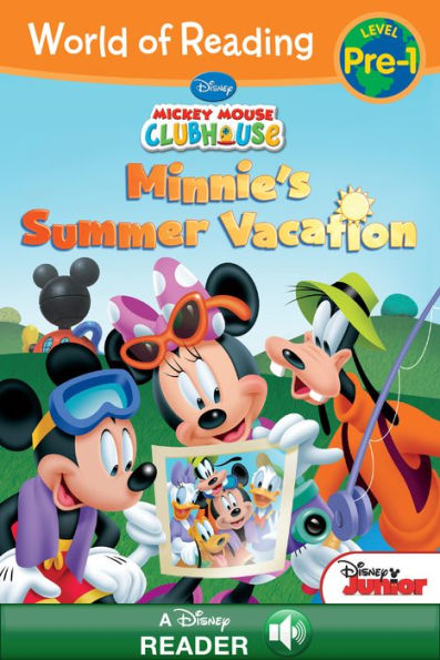 Mickey Mouse Clubhouse: Minnie's Summer Vacation (World of Reading Series: Pre-Level 1)