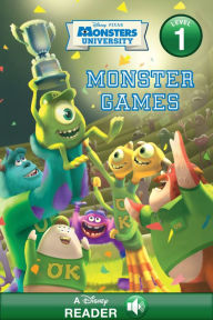 Title: Monster Games (Disney/Pixar Monsters University) (A Disney Read-Along: Level 1), Author: Melissa Lagonegro