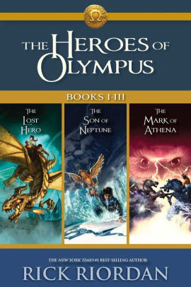 Heroes Of Olympus Books I Iii Collecting The Lost Hero The Son Of Neptune And The Mark Of Athena By Rick Riordan Nook Book Ebook Barnes Noble