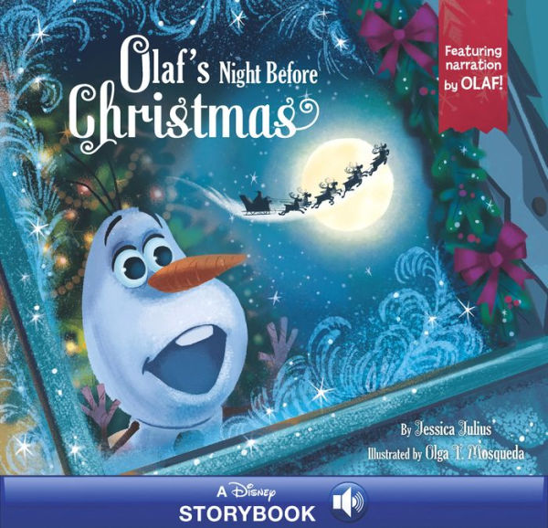 Frozen: Olaf's Night Before Christmas (A Disney Read-Along)