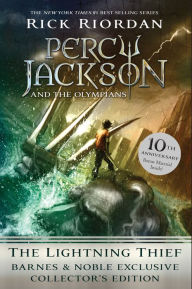 Title: The Lightning Thief: 10th Anniversary Edition (B&N Exclusive Collector's Edition) (Percy Jackson and the Olympians Series #1), Author: Rick Riordan