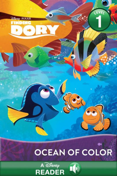 Finding Dory: An Ocean of Color: A Disney Read-Along (Level 1)