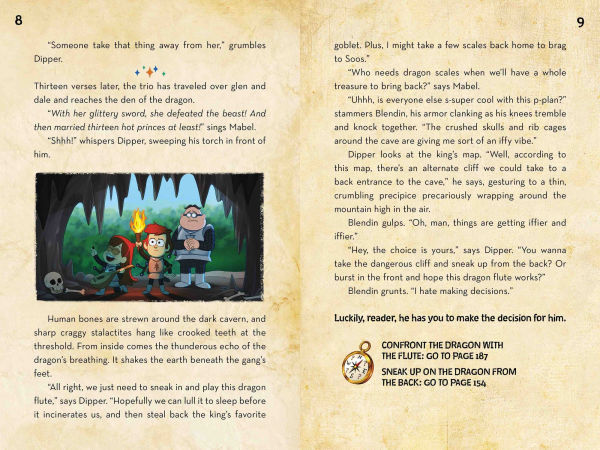 Gravity Falls:: Dipper and Mabel and the Curse of the Time Pirates' Treasure!: A Select Your Own Choose-Venture!