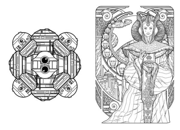 Art of Coloring Star Wars: 100 Images to Inspire Creativity and Relaxation