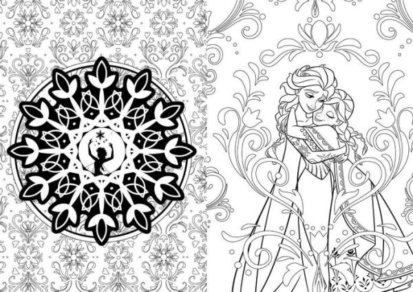 Disney Princess Art of Coloring 100 Images Adult Coloring Book