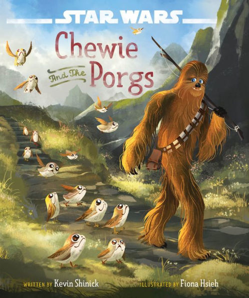 Star Wars: The Last Jedi Chewie and the Porgs