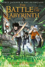Ebook download free english Percy Jackson and the Olympians The Battle of the Labyrinth: The Graphic Novel 9781484786390 in English by Rick Riordan, Robert Venditti, Orpheus Collar, Antoine Dode 