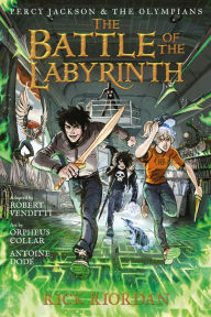 Ebook text download Percy Jackson and the Olympians The Battle of the Labyrinth: The Graphic Novel by Rick Riordan, Robert Venditti, Orpheus Collar, Antoine Dode