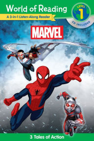 Title: Marvel Listen Along: 3 World of Reading Level 1 Readers with CD!, Author: Marvel Press Book Group