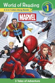 Title: World of Reading: Marvel 3-in-1 Listen-Along Reader-World of Reading Level 1: 3 Tales of Adventure with CD!, Author: Marvel Press Book Group