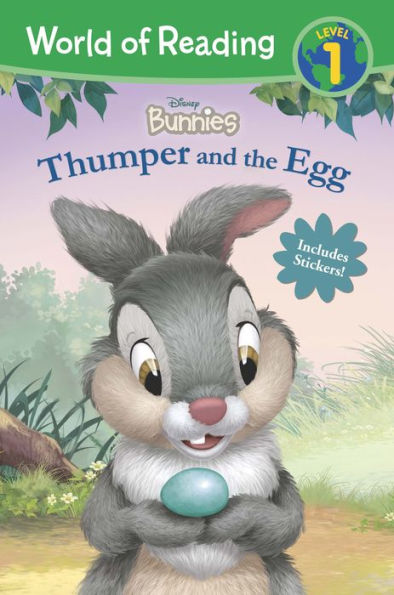Disney Bunnies Thumper and the Egg (World of Reading Series: Level 1)