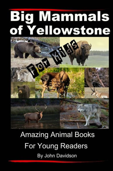 Big Mammals Of Yellowstone for Kids: Amazing Animal Books Young Readers