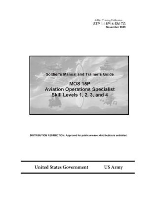 Soldier Training Publication STP 1-15P14-SM-TG Soldier's Manual and ...