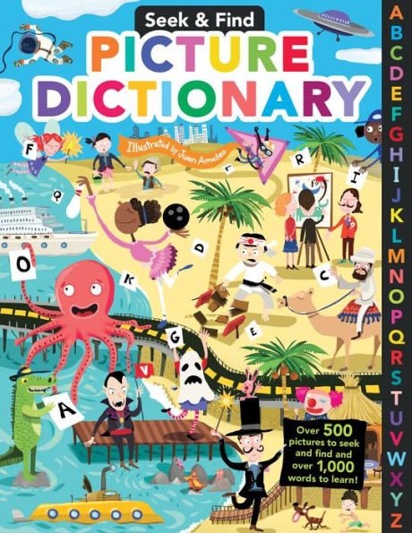 Seek & Find Picture Dictionary: Over 500 pictures to seek and find and over 1,000 words to learn!