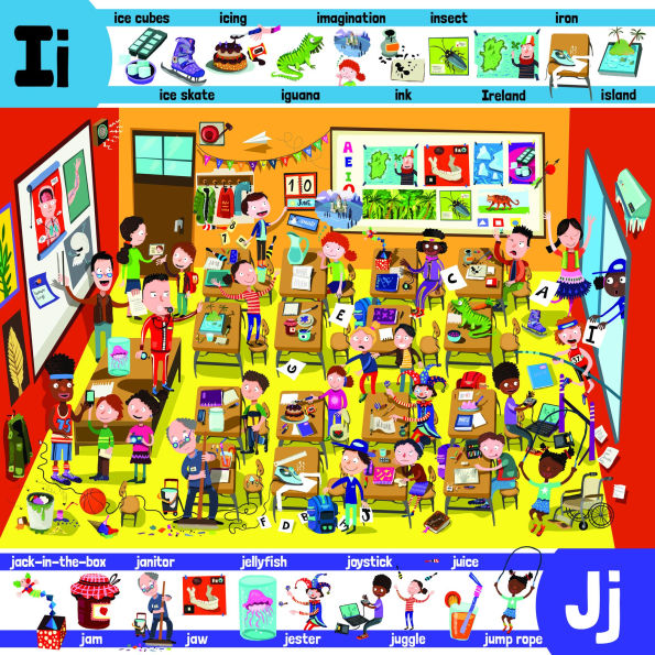 A to Z Alphabet Seek & Find