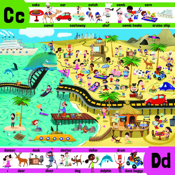 A to Z Alphabet Seek & Find