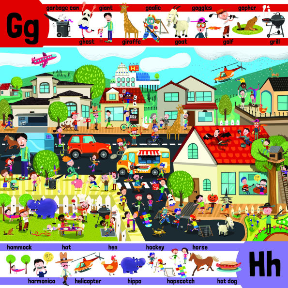 A to Z Alphabet Seek & Find