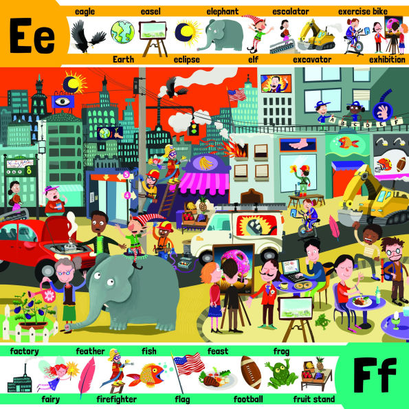 A to Z Alphabet Seek & Find