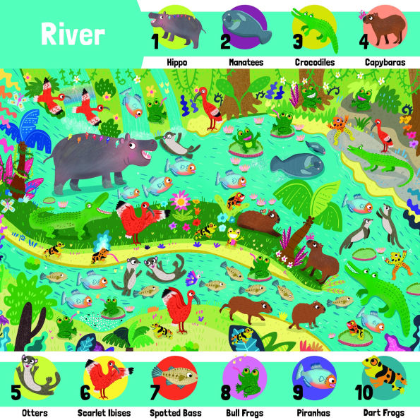 Animals at Home Seek & Find