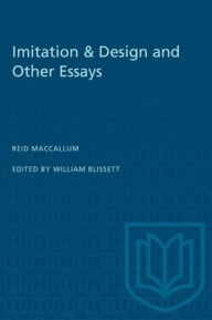 Title: Imitation & Design and Other Essays, Author: Reid MacCallum