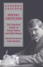 Social Criticism: The Unsolved Riddle of Social Justice and Other Essays