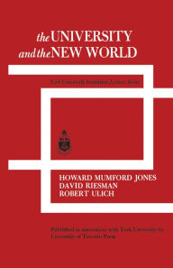 Title: The University and the New World: York University Invitation Lecture Series, Author: Howard Jones