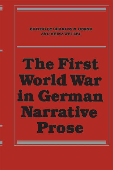 The First World War in German Narrative Prose