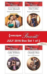 Title: Harlequin Presents July 2016 - Box Set 1 of 2: Di Sione's Innocent Conquest\A Virgin for Vasquez\Bought by Her Italian Boss\Master of Her Innocence, Author: Carol Marinelli