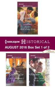 Title: Harlequin Historical August 2016 - Box Set 1 of 2: An Anthology, Author: Marguerite Kaye