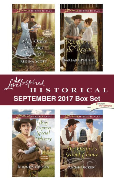 Love Inspired Historical September 2017 Box Set: A Mail-Order Bride Romance