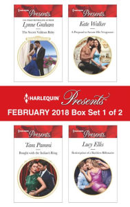 Title: Harlequin Presents February 2018 - Box Set 1 of 2: The Secret Valtinos Baby\Bought with the Italian's Ring\A Proposal to Secure His Vengeance\Redemption of a Ruthless Billionaire, Author: Lynne Graham