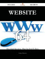 Website 64 Success Secrets - 64 Most Asked Questions On Website - What You Need To Know