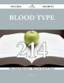 Blood type 214 Success Secrets - 214 Most Asked Questions On Blood type - What You Need To Know