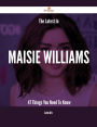 The Latest In Maisie Williams - 47 Things You Need To Know