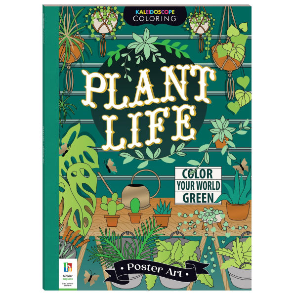 Kaleidoscope Poster Art Plant Life