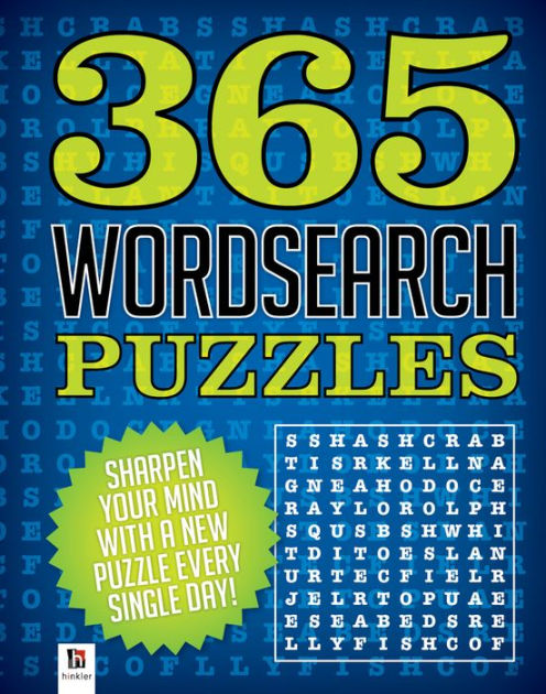 365 puzzles word search by hinkler paperback barnes noble 