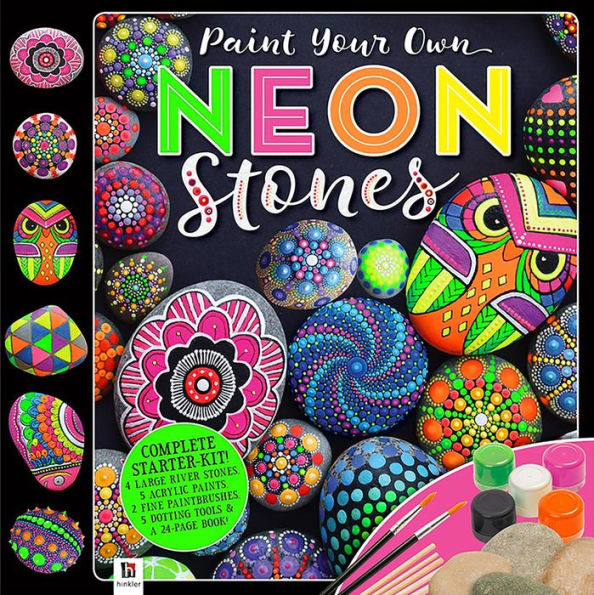 Paint Your Own Neon Stones Kit