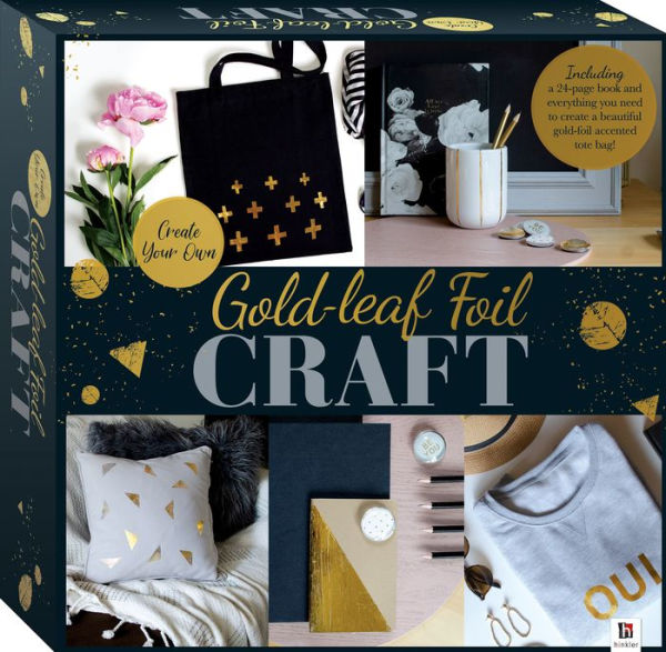 Create Your Own Gold-Leaf Foil Crafts Kit