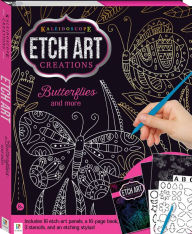 Kaleidoscope Etch Art Creations: Butterflies and More