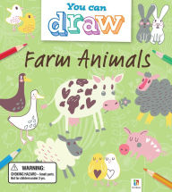 Title: You Can Draw: Farm Animals 5-Pencil Set, Author: Hinkler Books