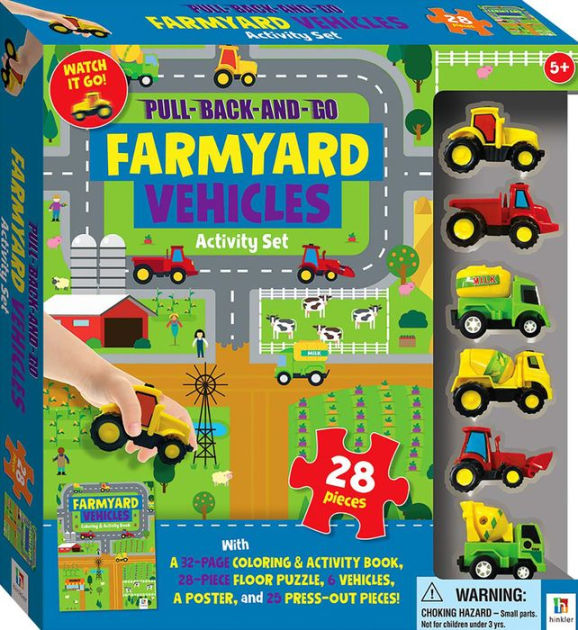 Pull-back-and-go: Farm by Hinkler Books, Other Format | Barnes & Noble®