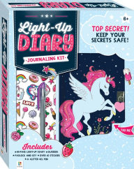 Title: Unicorn Light-Up Diary Journaling Kit, Author: Hinkler Books