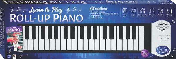 Learn to Play Roll-Up Piano Kit