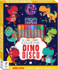 Title: Kaleidoscope Coloring Kit Dino Disco, Author: Hinkler