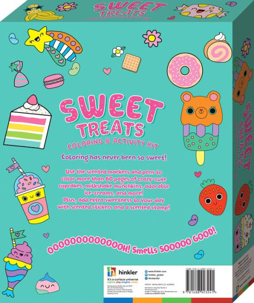 Super Kaleidoscope Coloring Kit: Sweet Treats