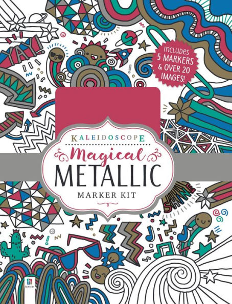 Kaleidoscope Magical Metallic Marker Kit